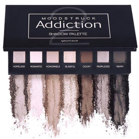Younique Moodstruck Addiction Shadow Palette #2 Smokey Eye - Picture 1 of 4